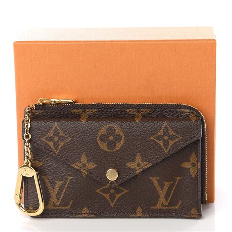 louis vuitton card holder monogram|Louis Vuitton card holder wallet.